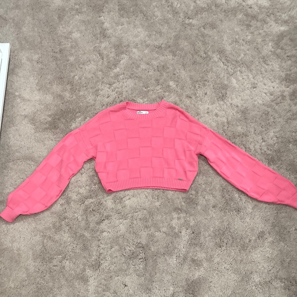 Pink Hollister Sweater